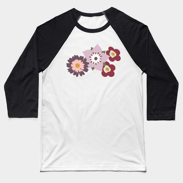 Flower Mother Day Baseball T-Shirt by Samr Shop